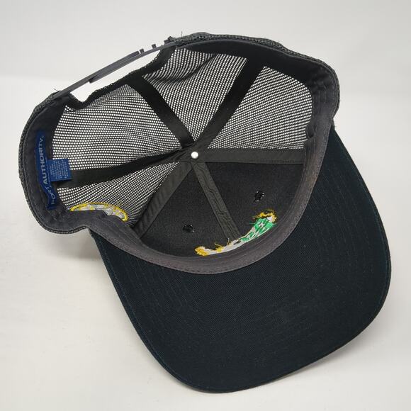 Ag-Pro Snapback Trucker Hat Black Black One Size Adjustable Port Authority - Picture 7 of 9